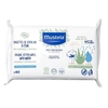 MUSTELA Organic Cotton Wipes with Water Μαντηλάκια Καθαρισμού 60 τεμάχια