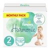 PAMPERS Monthly Pack Harmonie Πάνες Νο 2 4-8kg (132τμχ)