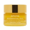 APIVITA Beessential Oils Strengthening & Nourishing Cream Balm Προσώπου Νύχτας Για Ενυδάτωση & Θρέψη 15ml