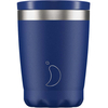 CHILLY'S Coffee Cup Matte Blue Ανοξείδωτο Ισοθερμικό Ποτήρι Για Ζεστά ή Κρύα Ροφήματα 340ml