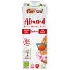 EcoMil BIO Almond Milk Sugar Free Γάλα Αμυγδάλου Χωρίς Ζάχαρη 1lt