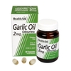 HEALTH AID Garlic Oil Άοσμο Σκόρδο που Συμβάλλει στην Ενίσχυση του Ανοσοποιητικού και στη Μείωση της Χοληστερίνης 30 κάψουλες