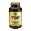 SOLGAR Vitamin E 671mg (1000IU) Για Αντιοξειδωτική Προστασία και Διατήρηση της Ελαστικότητας της Επιδερμίδας 100 Mαλακές Κάψουλες