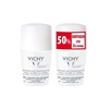 VICHY Deo Soothing Sensitive Roll On 48H - Αποσμητικό Για Ευαίσθητες Επιδερμίδες 2x50ml 1+1 & ΔΩΡΟ 50% στο δεύτερο τεμάχιο