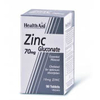 HEALTH AID Zinc Gluconate Με Ψευδάργυρο Για Καλή Υγεία της Όρασης, του Δέρματος και των Οστών 90 ταμπλέτες