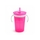 MUNCHKIN Snack & Sip Cup Ροζ Ποτήρι 225ml & Πιατάκι 110ml Για Παιδιά Από 12 μηνών