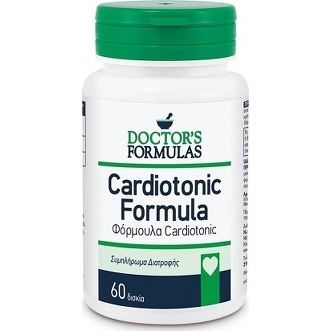 DOCTOR'S FORMULAS Cardiotonic Φόρμουλα Καρδιαγγειακού 60 κάψουλες
