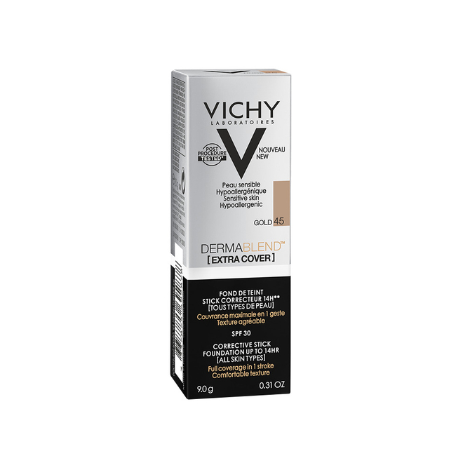 VICHY DermaBlend Extra Cover No 45 Gold Make Up σε Μορφή Στικ 9g