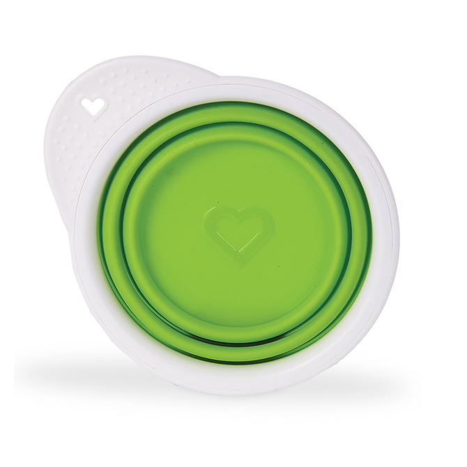 MUNCHKIN Go Bowl Silicone – Μπολ που «μαζεύει» από σιλικόνη Για παιδιά 6+ μηνών - Πράσινο