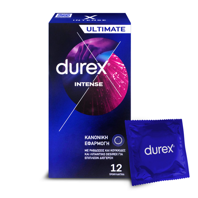 DUREX Intense Ultimate Προφυλακτικά 12 τεμάχια