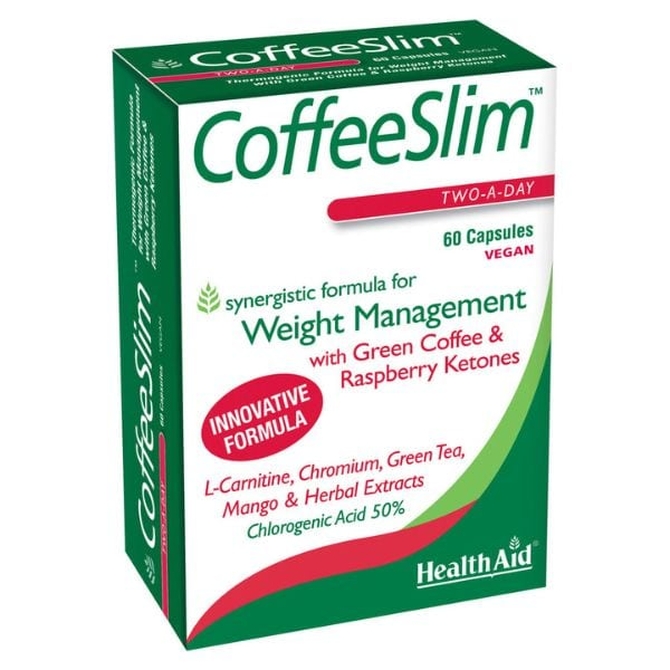 HEALTH AID Coffee Slim Για τη Διαχείριση του Βάρους 60 κάψουλες