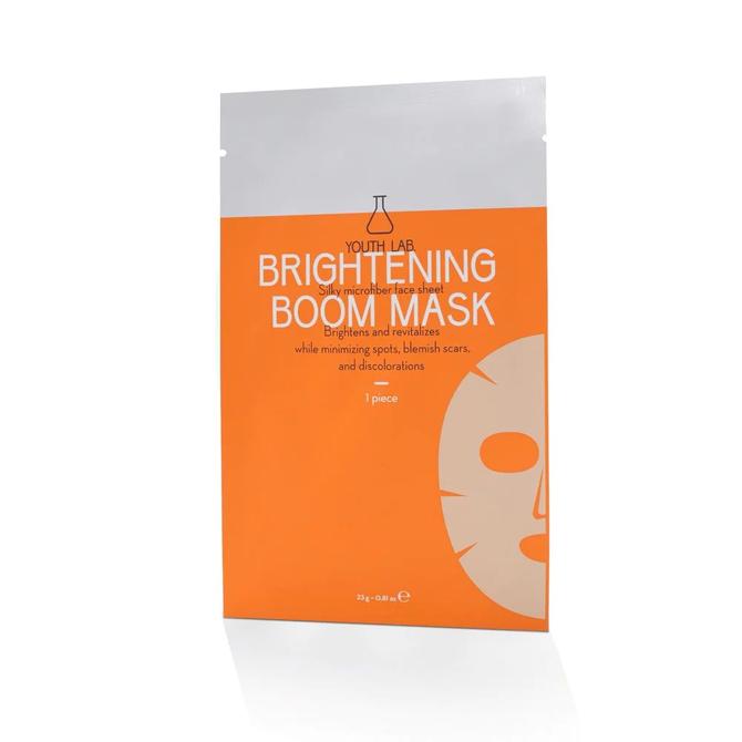 YOUTH LAB Brightening Boom Mask Υφασμάτινη Μάσκα Ενυδάτωσης 1 τεμάχιο