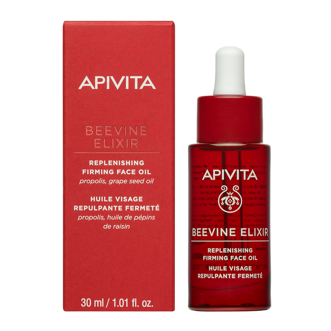 APIVITA Beevine Face Oil Έλαιο Προσώπου Για Αναδόμηση & Σύσφιγξη 30ml