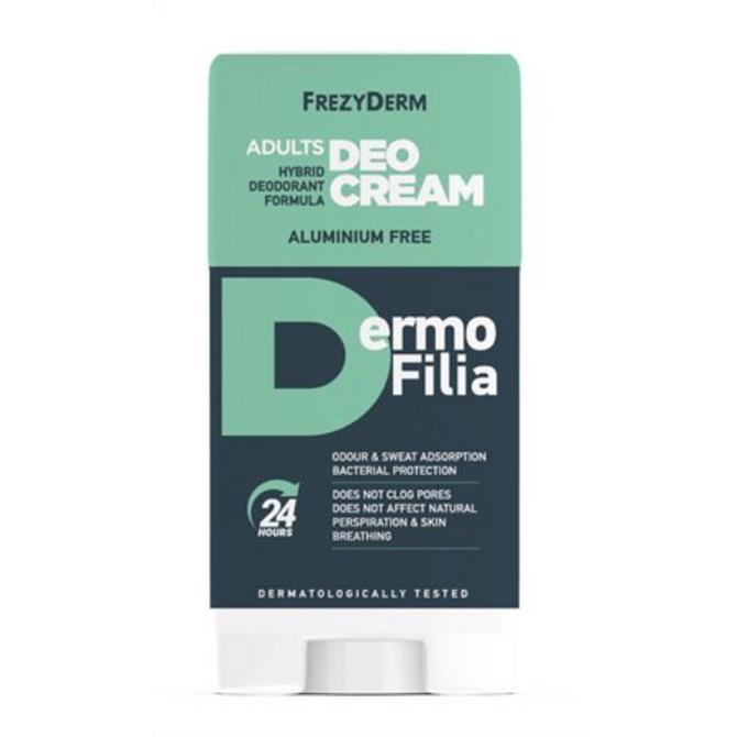 FREZYDERM Dermofilia Adults Deo Cream Hybrid Deodorant Formula Αποσμητικό σε Μορφή Κρέμας 40ml