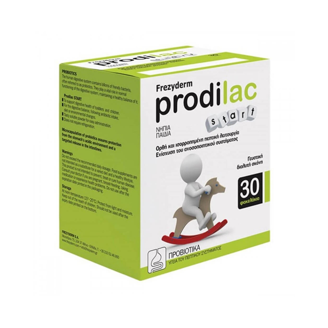 FREZYDERM Prodilac Start Προβιοτικά 30 φακελάκια