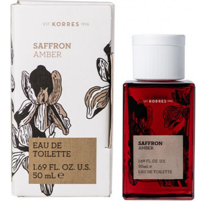KORRES Saffron Amber Eau De Toilette Γυναικείο Άρωμα 50ml