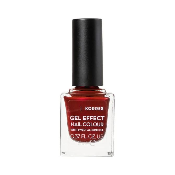 KORRES Gel Effect Nail Colour No 58 Velour Red 11ml