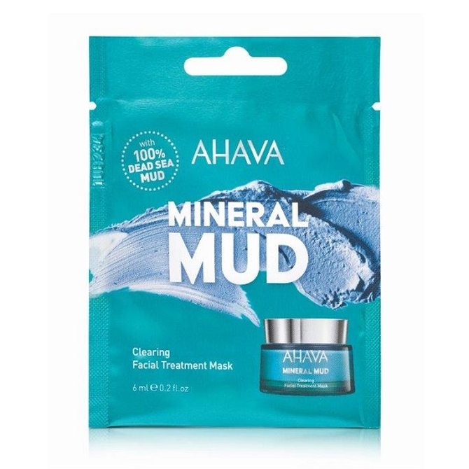 AHAVA Mineral Mud Clearing Facial Treatment Mask Αποτοξινωτική Μάσκα Προσώπου 6ml