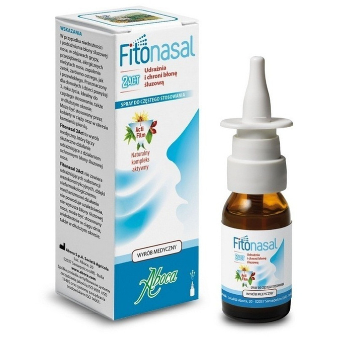 ABOCA Fitonasal Spray Για Αποσυμφόρηση & Αναγέννηση Του Βλεννογόνου 30ml