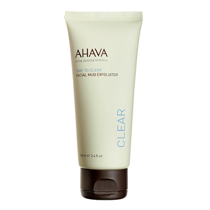 AHAVA Time To Clear  - Facial Mud Exfoliator - Peeling προσώπου Με Λάσπη Από Την Μαύρη Θάλασσα – 100ml