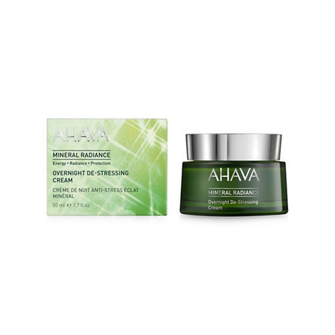 AHAVA Mineral Radiance Overnight De- Stressing Cream Αντιοξειδωτική Κρέμα Νύκτας 50ml