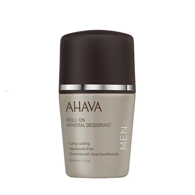 AHAVA Men Time To Energize Roll On Mineral Deodorant Αποσμητικό Για Άνδρες 50ml