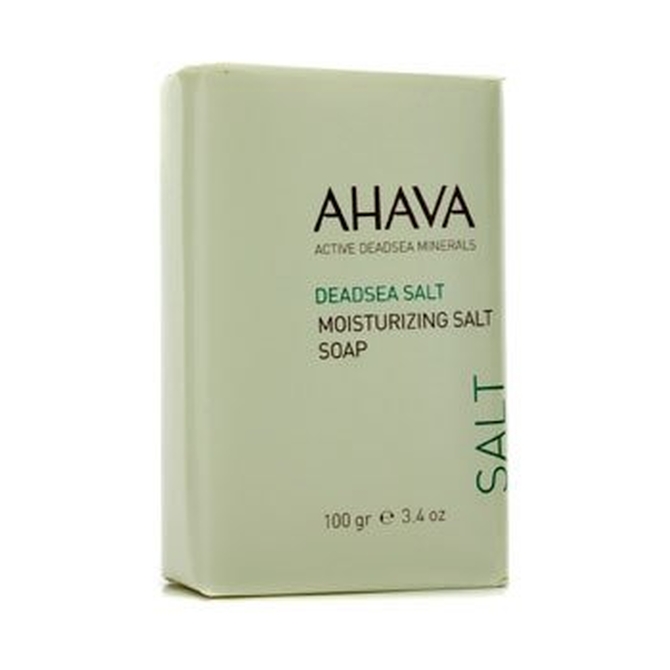 AHAVA Deadsea Salt Moisturizing Salt Soap Ενυδατικό Σαπούνι Προσώπου & Σώματος 100g