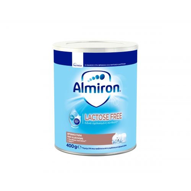 NUTRICIA Almiron Lactose Free Βρεφικό Γάλα Ελεύθερο Λακτόζης 400gr
