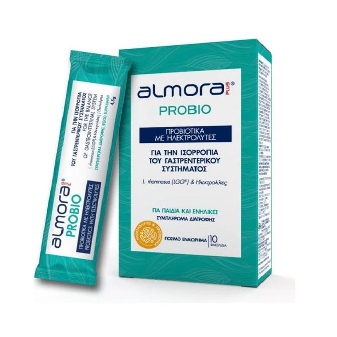 ALMORA Probio Προβιοτικά Με Ηλεκτρολύτες 10 φαλεκίδια