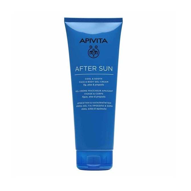 APIVITA After Sun Cool & Sooth Face & Body Gel Cream Κρέμα Για Μετά Τον Ήλιο Προσώπου & Σώματος 200ml