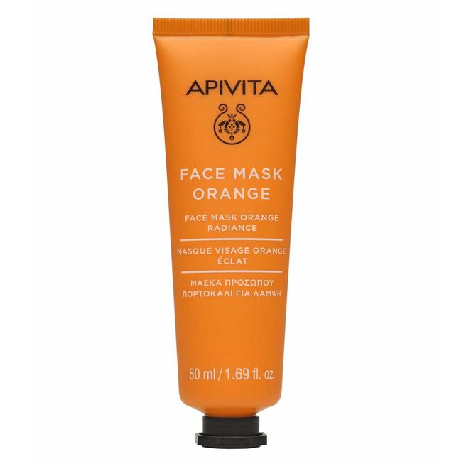 APIVITA Face Mask With Orange Μάσκα Προσώπου Για Λάμψη Με Πορτοκάλι 50ml