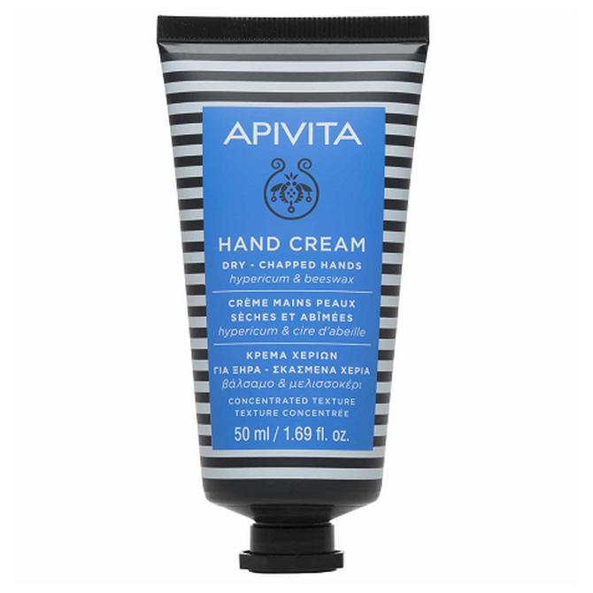 APIVITA Hand Cream Hypericum & Beewswax Κρέμα Χεριών Για Ξηρά - Σκασμένα Χέρια 50ml