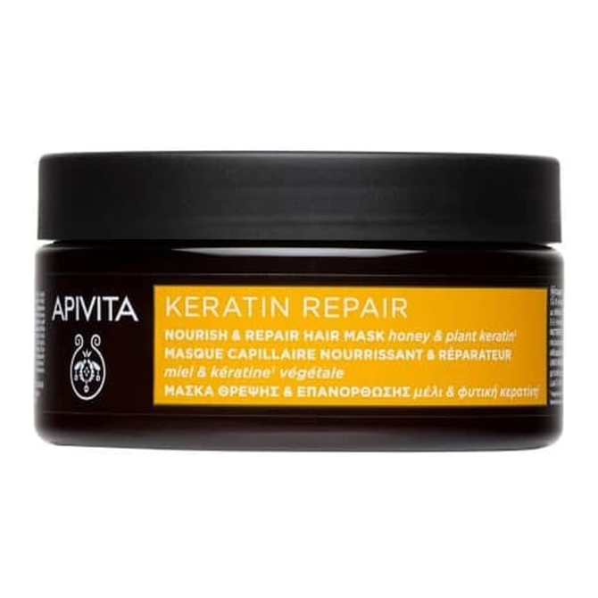 APIVITA Keratin Repair Mask Μάσκα Θρέψης & Επανόρθωσης 200ml