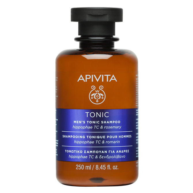APIVITA Shampoo Men' s Tonic - Τονωτικό Σαμπουάν Κατά της Τριχόπτωσης για Άνδρες 250ml