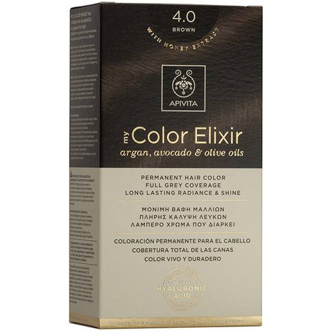APIVITA My Color Elixir Βαφή Μαλλιών Brown (Καστανό) 4.0