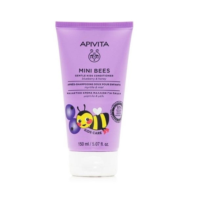 APIVITA Mini Bees Μαλακτική Κρέμα Μαλλιών Για Παιδιά Μύρτιλο & Μέλι 150ml