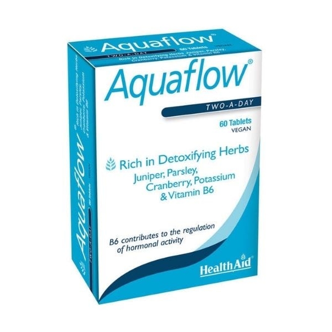 HEALTH AID Aquaflow Φυτικό Διουρητικό Για Καλύτερο Ουροποιητικό & Αποτοξίνωση 60 ταμπλέτες