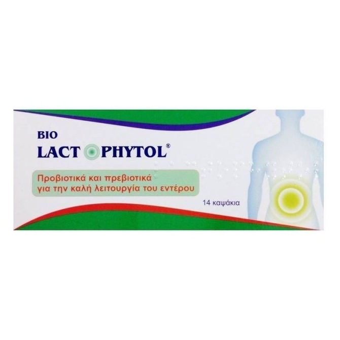 MEDICHROM Bio Lactophytol Προβιοτικά & Πρεβιοτικά Για Την Καλή Λειτουργία Του Εντέρου 14 καψάκια