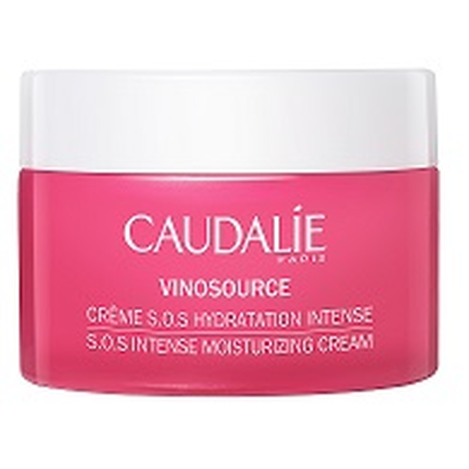 CAUDALIE Vinosource S.O.S. Intense Moisturizing Cream Ενυδατική Κρέμα Εντατικής Φροντίδας 25ml