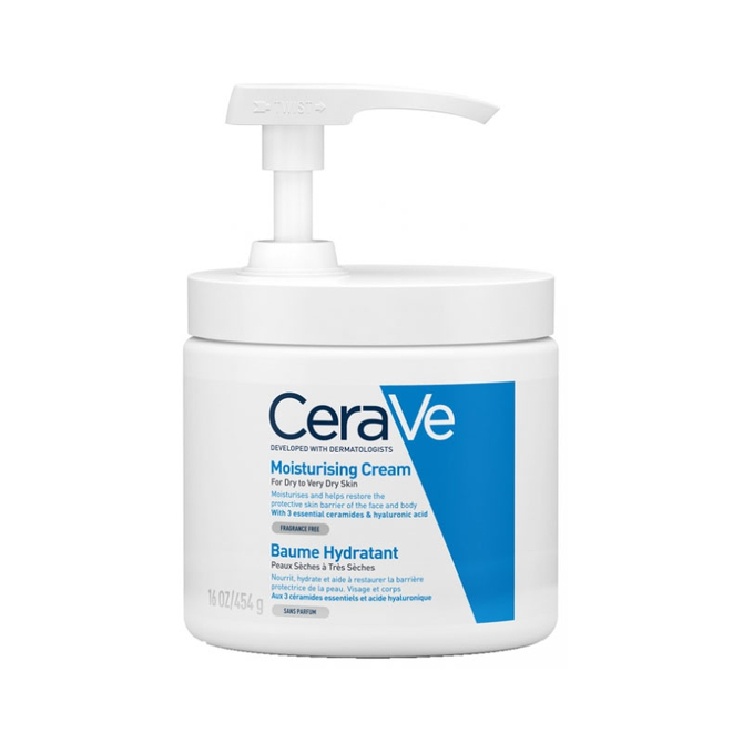 CERAVE Moisturising Cream Κρέμα Ενυδάτωσης Για Ξηρό & Πολύ Ξηρό Δέρμα 454g
