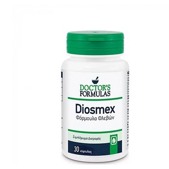 DOCTOR'S FORMULAS Diosmex Φόρμουλα Φλεβών Με Διοσμίνη & Εσπεριδίνη 30 κάψουλες
