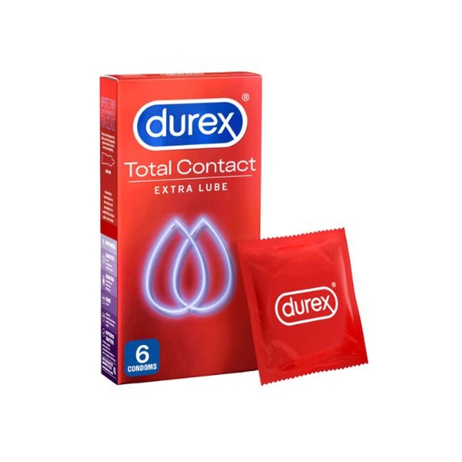 DUREX Total Contact Προφυλακτικά 6 τεμ.