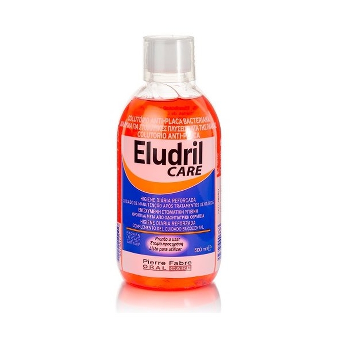 ELGYDIUM Eludril Care Στοματικό Διάλυμα Χλωρεξιδίνης 500ml