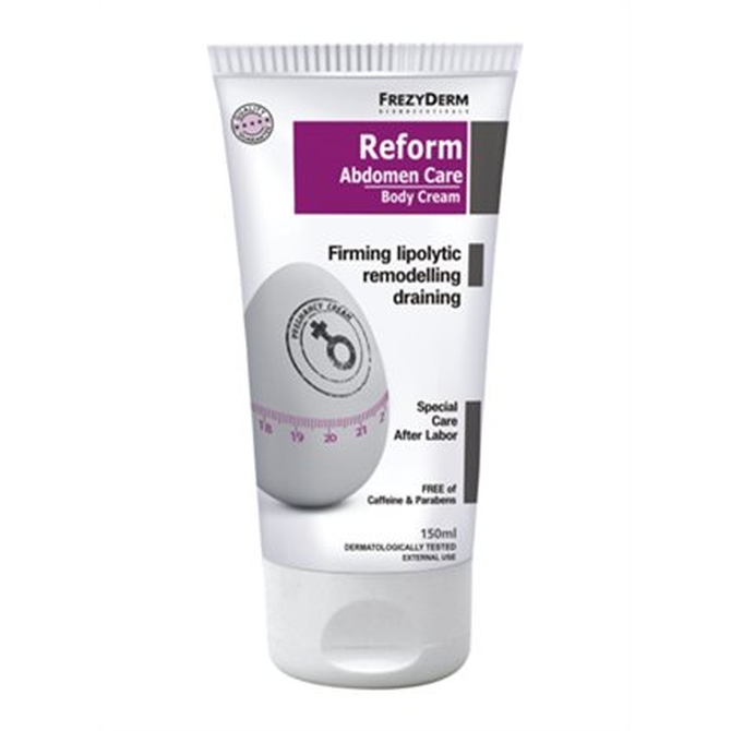 FREZYDERM Reform Abdomen Body Cream Κρέμα Για Κοιλιά και Γλουτούς Μετά τον Τοκετό 150ml