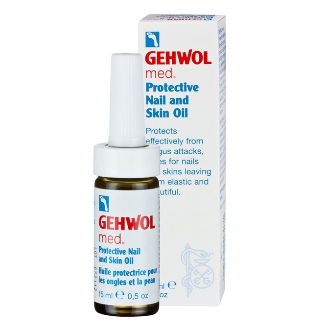 GEHWOL Med Protective Nail and Skin Oil Λάδι Για Τα Νύχια & Την Επιδερμίδα Γύρω Από Τα Δάκτυλα 15ml