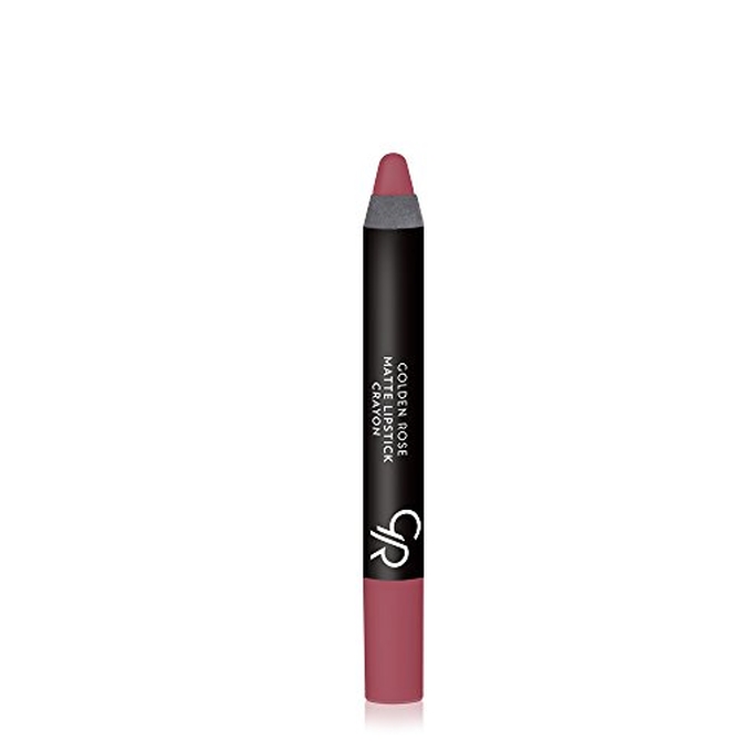 GOLDEN ROSE Matte Lipstick Crayon No8 Κραγιόν Μεγάλης Διάρκειας 3,5g