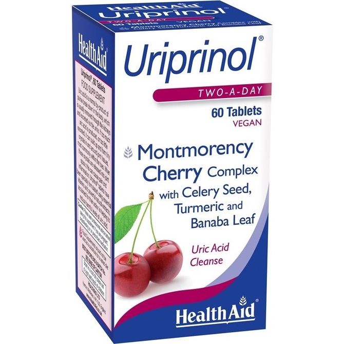 HEALTH AID Uriprinol Ουρικό Οξύ 60 ταμπλέτες