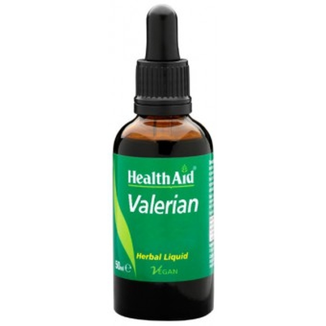 HEALTH AID Valerian Root Liquid Βαλεριάνα Σε Σταγόνες 50ml
