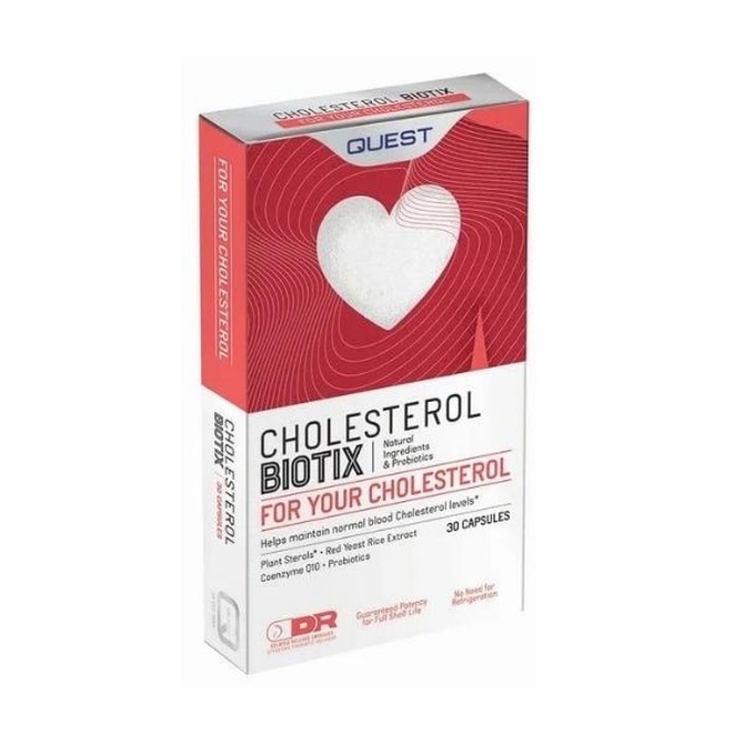 QUEST Cholesterol Biotix 30 caps