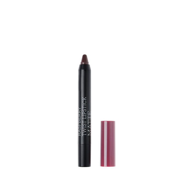 KORRES Raspberry Matte Twist Lipstick Daring Plum Κραγιόν Σε Μορφή Μολύβι 1.5gr